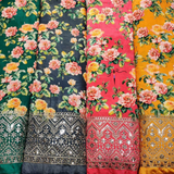 Velvet , Width : 54"