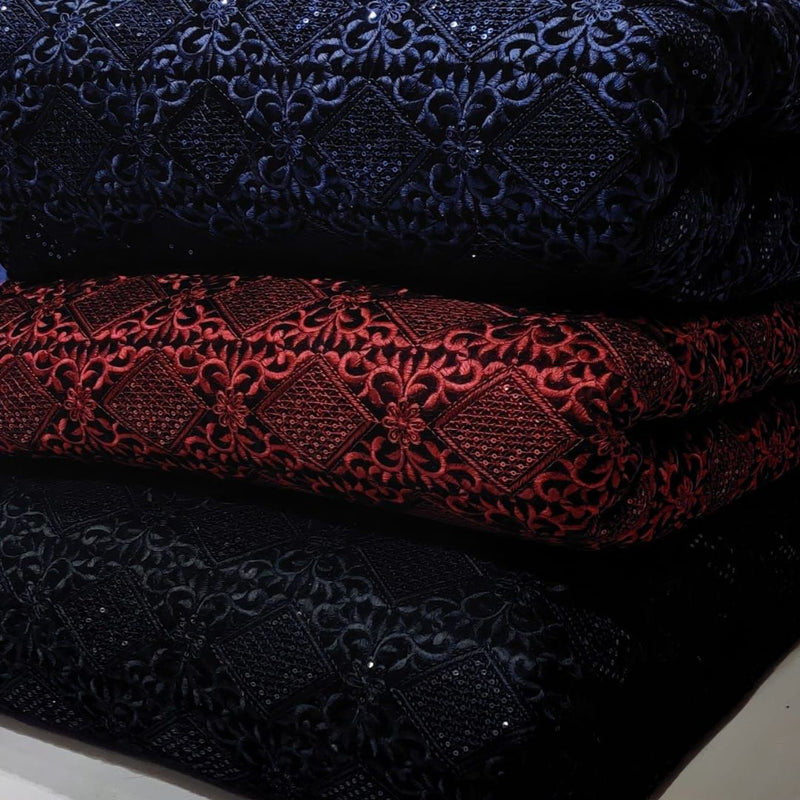 Velvet Embroideries 44"