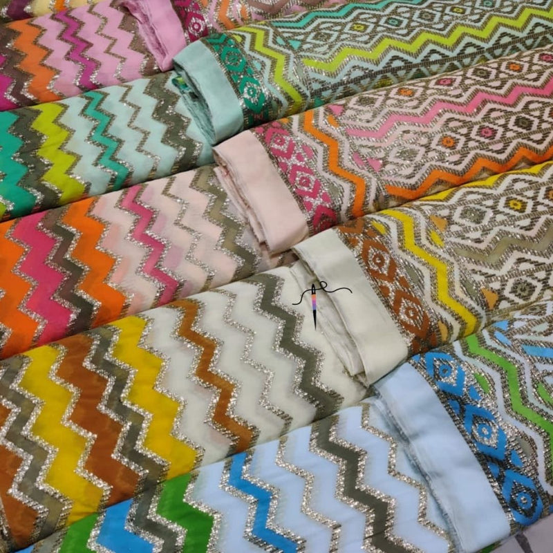 Georgette Print 54"