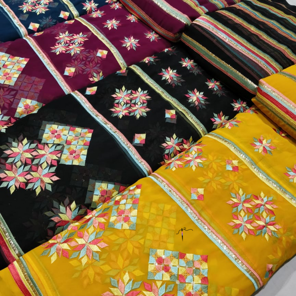 Georgette Combinations, Width 44"