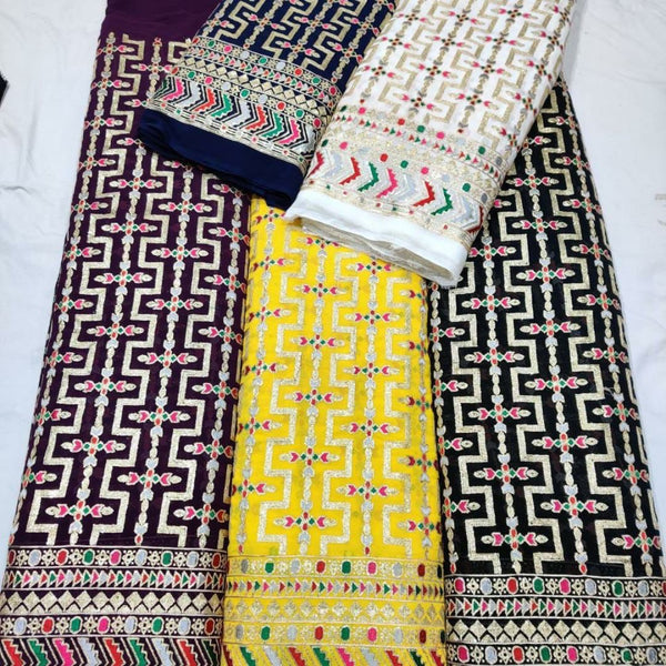 Georgette Embroideries 54"