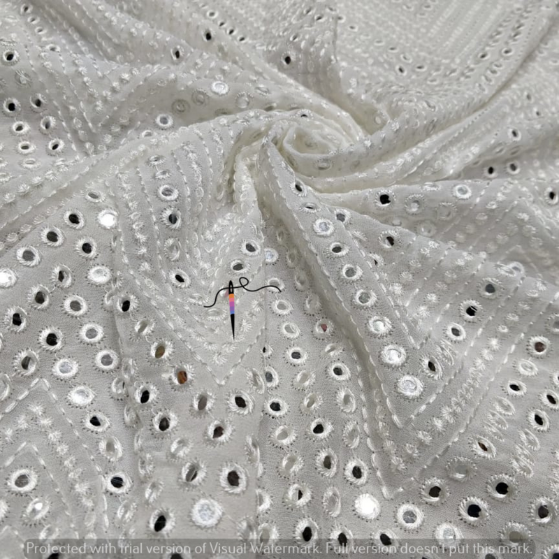 Pure Georgette, Width 44"