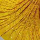 Pure Georgette Embroideries 54"