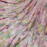 Nett Embroideries with handwork, 58"