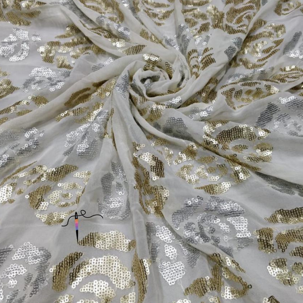 Pure Georgette, Width 44"