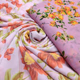 Georgette Print , Width : 44”