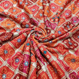 Pure Chinon Chiffon Embroideries 44"
