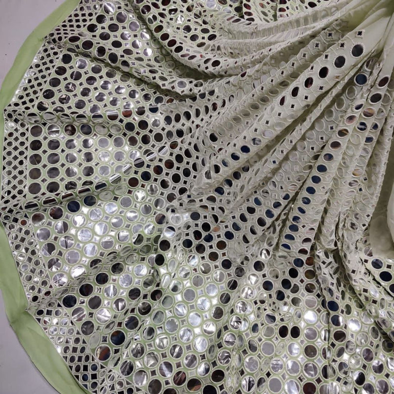 Pure Georgette Embroideries 54"