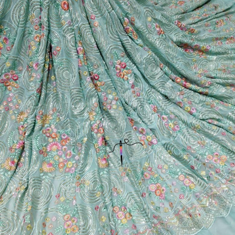 Pure Georgette, Width 54"