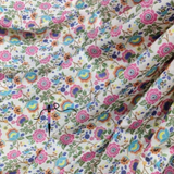 Pure Silk Chanderi , Width : 44"