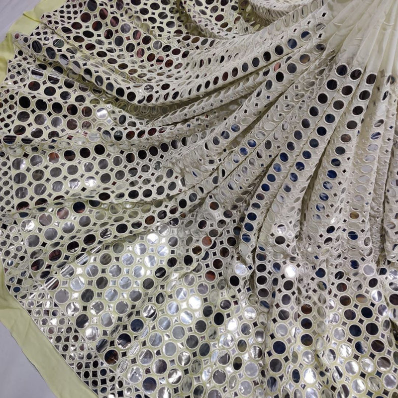 Pure Georgette Embroideries 54"