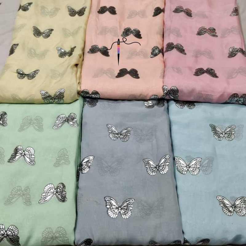 Soft Georgette, Width 44"