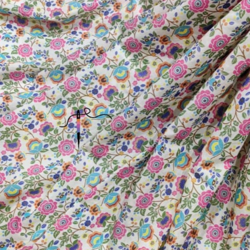 Pure Silk Chanderi , Width : 44"