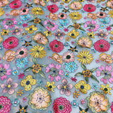 Georgette Embroideries 44"