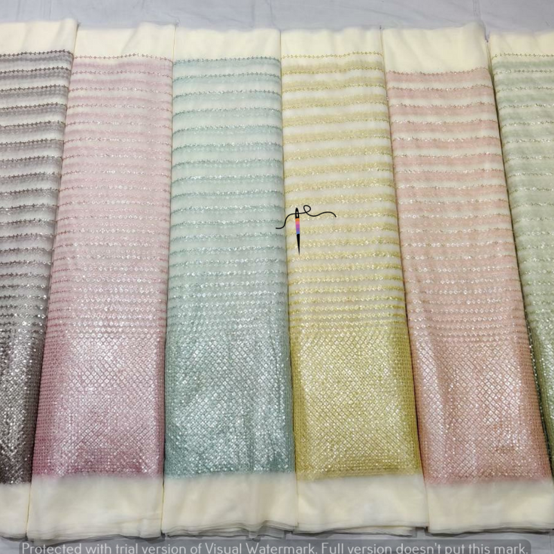 Nett Embroidery, Width : 56"