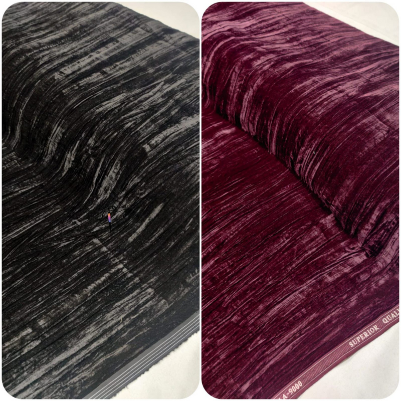 Velvet Crush , Width : 44"