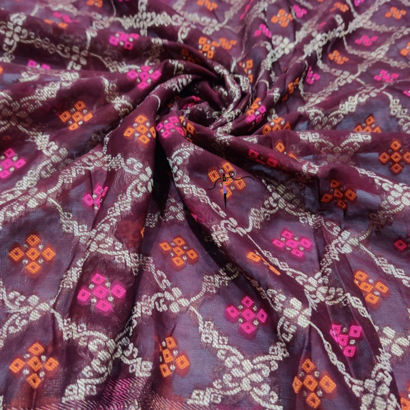 Pure Georgette , Weaves , Width : 44"