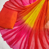 Pure Georgette Embroideries 44"