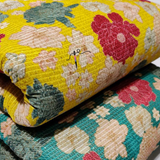 Velvet micro, Print & Embroidery , Width : 44”