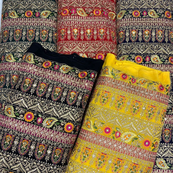 Georgette Embroideries 54"