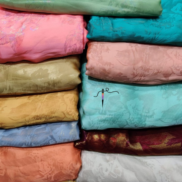 Satin Georgette , Width : 44"