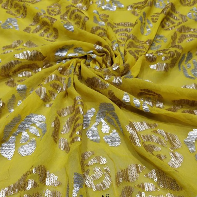 Pure Georgette, Width 44"