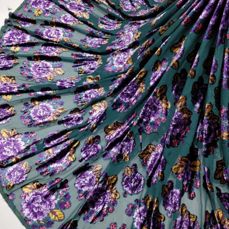 Velvet Brasso , Width : 46"