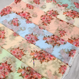 Georgette + Print + Embroideries, Width
