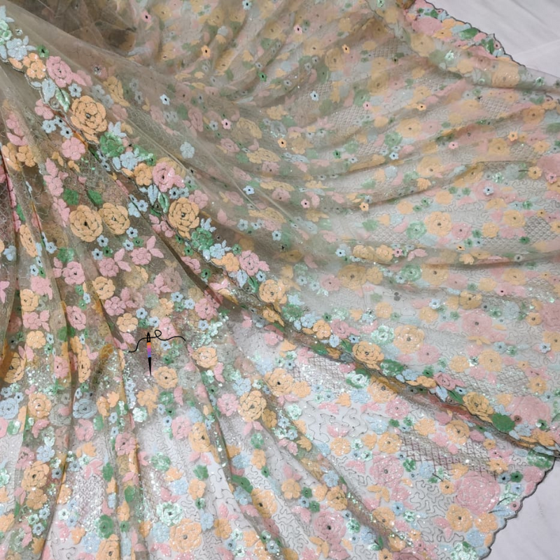 Nett Sequin Concept , Width : 56'' & 44''