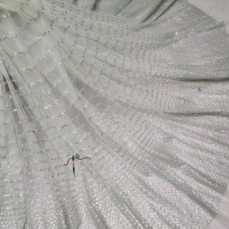 Nett Embroidery, Width : 56"