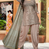 Nett Sequin Embroidery 60"