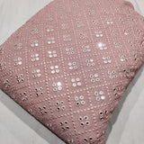 Pure Georgette Embroideries 44"