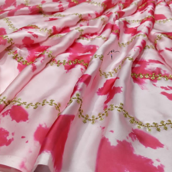 Tabby Satin Georgette, Width 44"