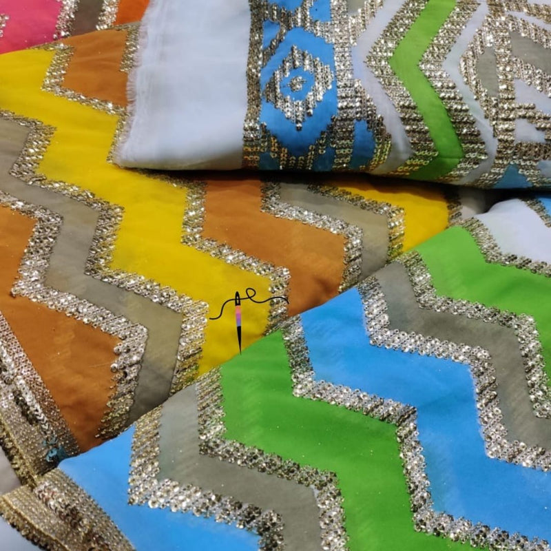 Georgette Print 54"
