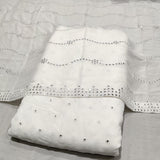 Pure Georgette and Chinon Chiffon Embroideries 44" Combinations