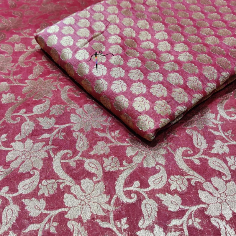 Pure Handloom , Width : 44"