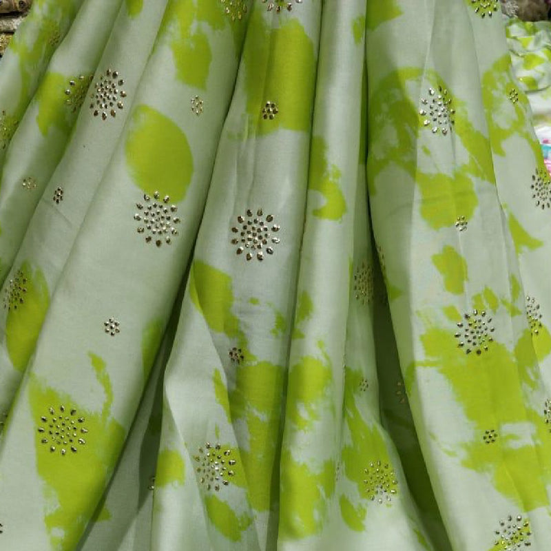 Satin Georgette Tabby Prints