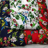 Pure modal cotton rayon prints